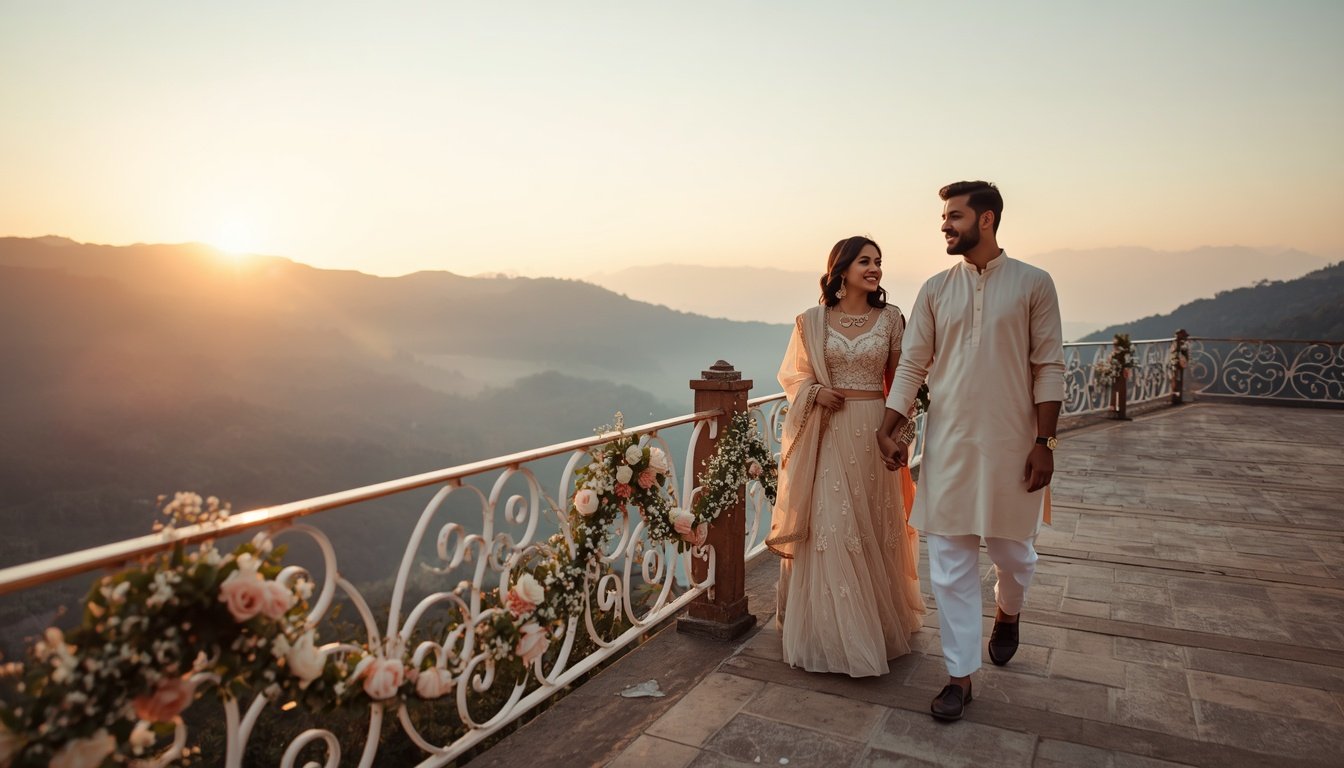 Pre Wedding Shoot In Nahan Stunning Shivalik Backdrop